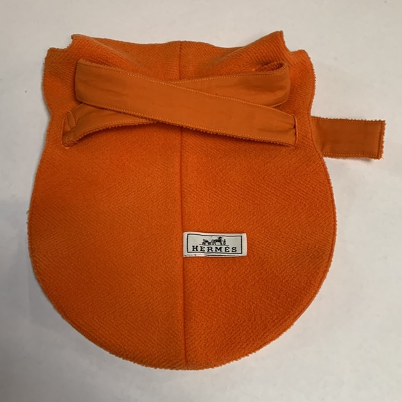 Hermes wool lining and cotton outer dog coat. - Picture 2 of 7